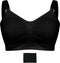 Carriwell Padded Meegroeibh - Voedingsbh - Ondersteuning voor groeiend lichaam - Zwart - XL