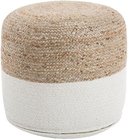 DALAMA - Poef - Wit - Katoen