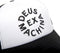 DEUS Trucker pet Circle logo - black white