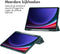 imoshion Tablet Hoes - Geschikt voor Samsung Galaxy Tab S9 11.0 inch - Trifold Hardcase Bookcase - Groen