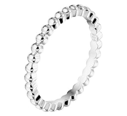 Glams Aanschuifring - Gerhodineerd 925 Zilver - Breedte 1.9mm