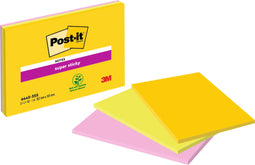 Post-it - Memoblok post-it 6445s s 152x101mm ass 3st | 2304 stuks