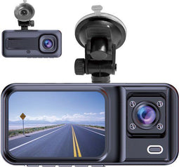 Denver CCT-2500 - Dashcam - Dual Lens - Full HD 1080P - G-Sensor - Loop Recording