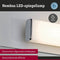 Paulmann Nembus - LED-wandlamp IP44 3000K 600lm 9W Chroom