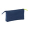 Pennenetui met 3 vakken Munich Blue indigo Blauw 22 x 12 x 3 cm