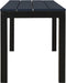 vidaXL - Tuinbank - 110 - cm - staal - en - HKC - zwart