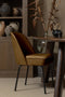 BePureHome Vogue Eetkamerstoel - Fluweel - Honinggeel - 83x50x60