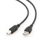 Gembird USB 2.0 kabel - 3m - Vergulde contacten - Zwart