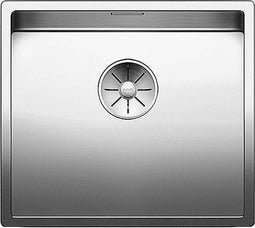 Blanco Claron 450-U - Onderbouwspoelbak RVS - InFino 3 1/2'' Korbventil 490x440 mm