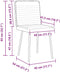 vidaXL - Eetkamerstoelen - 2 - st - fluweel - wijnrood