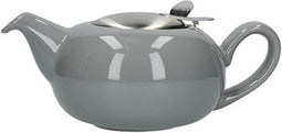 London Pottery Pebble - Theepot met RVS Filter - Keramiek grijs - 0.9 l (2 Glazen)