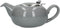 London Pottery Pebble - Theepot met RVS Filter - Keramiek grijs - 0.9 l (2 Glazen)