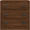 vidaXL - Dressoir - 70x35,5x67,5 - cm - bewerkt - hout - bruin - eikenkleur
