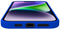 Celly CROMO1055BL - Siliconen Hoesje - Krasbestendig - Blauw