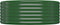 vidaXL - Plantenbak - 544x100x36 - cm - gepoedercoat - staal - groen