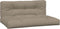 vidaXL - Palletkussens - 2 - st - stof - taupe