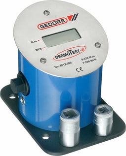 Gedore 8612-1000 - Elektronisch testapparaat - Voor controle momentsleutels 0,2-3150 N·m - Kleurloos
