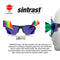 Sinner AVON - Skibril - 2 SINTRAST-lenzen - mat zwart/blauw