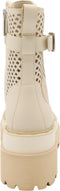 Liu Jo - Dames Boots - Combat boots met rits en vetersluiting - Beige - Maat 36