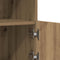 vidaXL - Sideboard - met - LED - Verlichting - Artisan - Eiken - 81x37x67 - cm