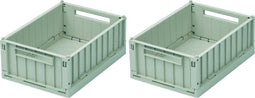 Liewood Weston storage box- 2 stuks - Small - Peppermint
