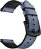 iMoshion Echt lederen bandje Galaxy Watch 40/42mm / Active 2 42/44mm / Watch 3 41mm - Blauw