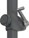 vidaXL - Parasol - met - draagbare - voet - groen