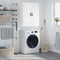 vidaXL - Wandkast - 69,5x34x90 - cm - wit