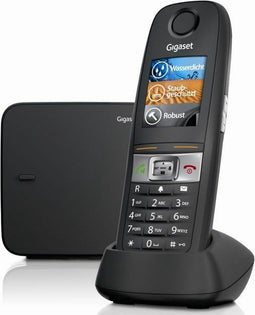 Gigaset E630 - DECT-telefoon - Stof- schok- en spatwaterbestendig IP65 - Kleurenscherm 1,8 inch