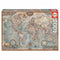Educa Grote wereldkaart - Puzzel 4000 stukjes - 136 x 96 cm