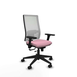 Piqueras y Crespo 3D066N0 - Bureaustoel - Verstelbare hoogte met armleuning - Roze