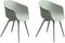 Feel Home Luxe Kuipstoel - Buitenstoel - Weerbestendig - MOSS Grey (2 stuks)