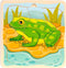 Lagen Puzzel Cyclus - Kikker