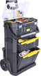 STANLEY STST1-79231 - Modulaire Gereedschapswagen 2in1 - Robuuste kunststof - Zwart Geel