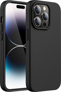 Podec iPhone 14 Pro Max - Telefoonhoesje - Krasbestendig - Zwart