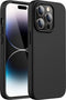 Podec iPhone 14 Pro Max - Telefoonhoesje - Krasbestendig - Zwart