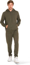 Mario Russo Trainingspak Achilles - Joggingpak - Hoody - Leger Groen - 3XL