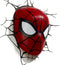 Marvel Spider-Man 3D Deco Light - Wandlamp Draadloos - Inclusief 'crack sticker' - Spider-Man Face