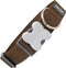 Dog collar Red Dingo Width Brown (4 x 37-55 cm)