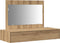 vidaXL - Wandtapijt - Eettafel - Artisan - Eik - 100x40x70 - cm