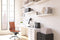 Feel Furniture - Luxe design bureaustoel van 100% rundleer - Hoge rugleuning - Lichtbruin