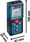 Bosch Professional GLM 40 - Laserafstandsmeter - Geheugenfunctie en verlicht display