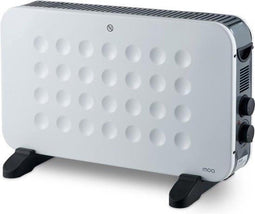 MOA PH01W - Convectorkachel - 2000 watt - Regelbare thermostaat - 61,8 cm x 26,0 cm x 38,5 cm