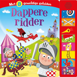 8 geluiden - Geluidenboek Dappere ridder