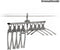 8-in-1 Meervoudige Hanger Spavver InnovaGoods | Kledinghanger