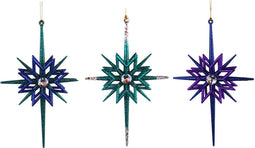 8 inch Snowflake Orna X 3. 5x5x10 cm kerstornament