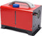 8 kW Diesel Luchtverwarmer met LCD-Thermostaat - Rood, Voor Auto, Camper & Bus