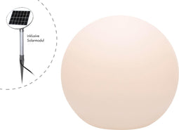 8 Seasons Design - Lichtbol LED Solar - 30 cm - Binnen / Buiten - Professioneel