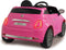 Ride-on Fiat 500 pink 12V