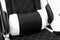 Gamestoel Classic - bureaustoel - stof bekleding - zwart wit
